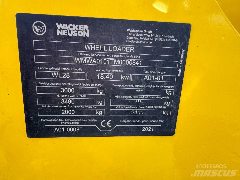 Wacker Neuson WL28 لوادر بعجل
