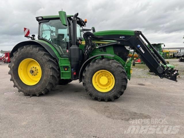 John Deere 6 R 215 الجرارات