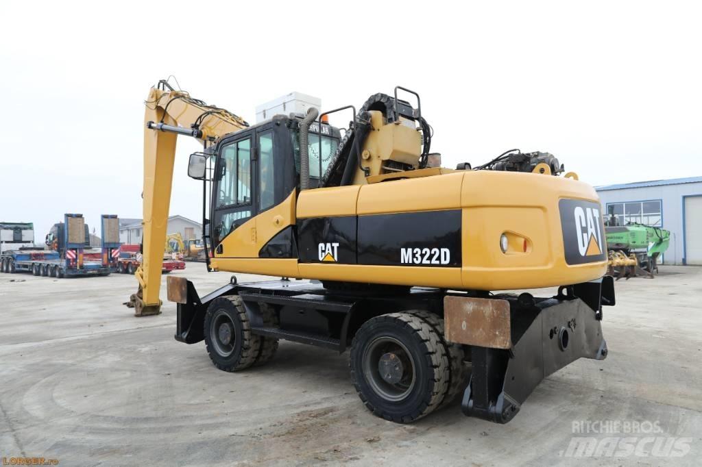 CAT M 322 D مناولات المخلفات / مناولات صناعية