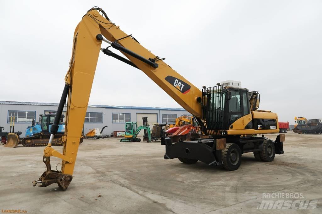 CAT M 322 D مناولات المخلفات / مناولات صناعية