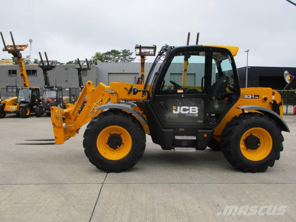 JCB 531-70 مناولات متداخلة