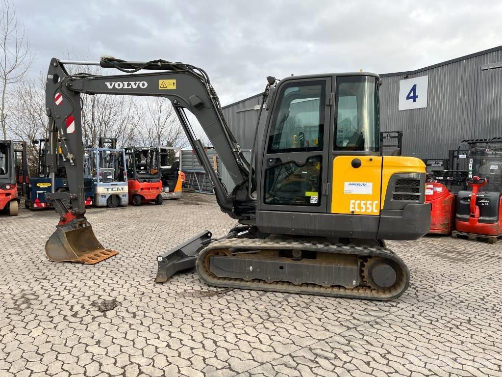 Volvo EC55C حفارات صغيرة أقل من 7 طن (حفارات صغيرة)