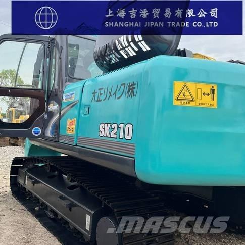 Kobelco SK 210 حفارات زحافة