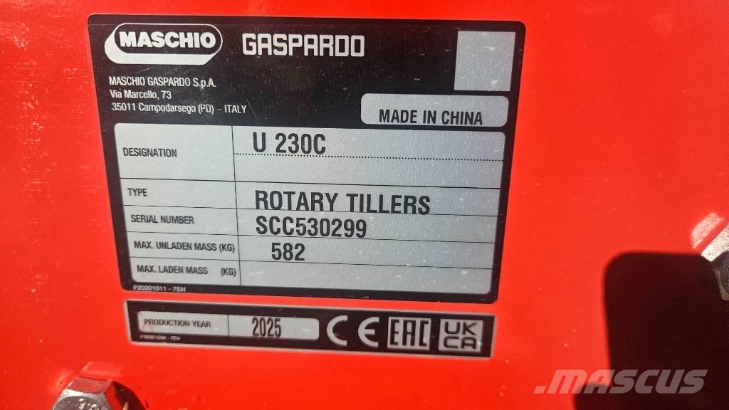 Mashio U 230C ماكينات وملحقات زراعة أخرى