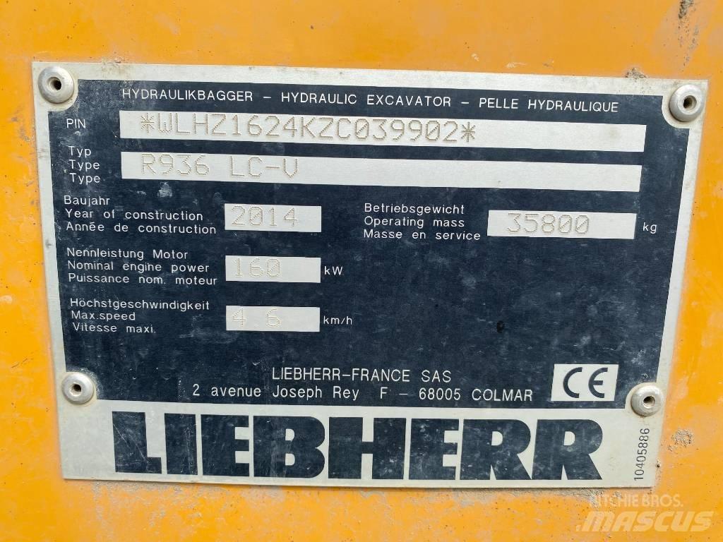 Liebherr R 936 LC حفارات زحافة