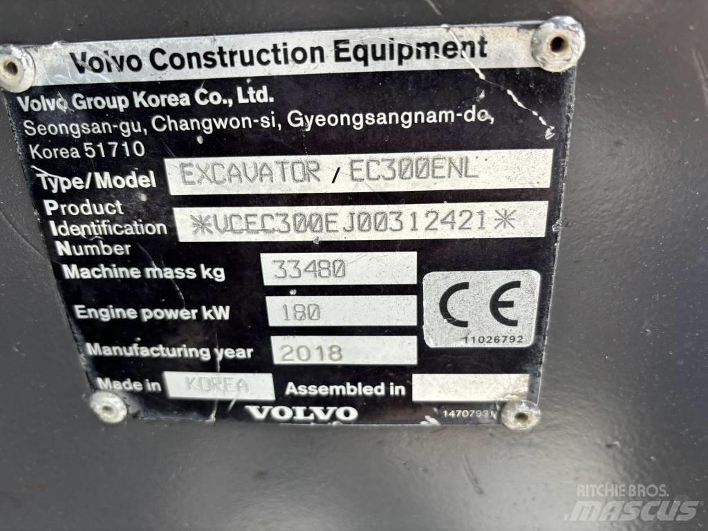 Volvo EC300 ENL حفارات زحافة