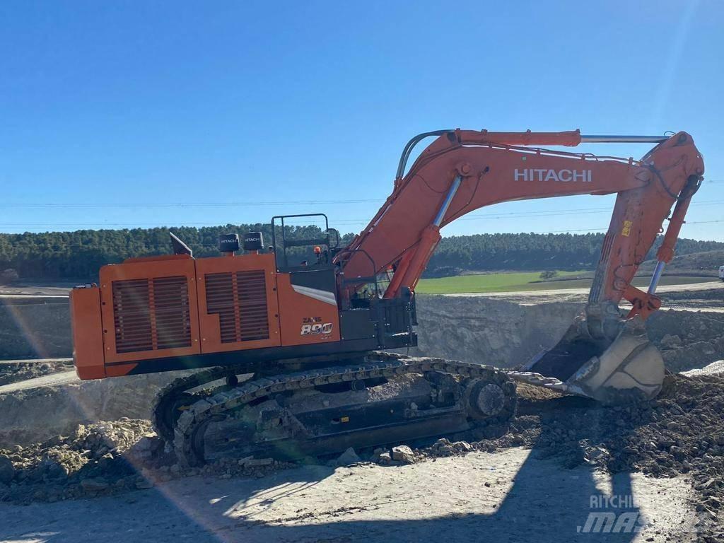 Hitachi ZX 890-7 حفارات زحافة