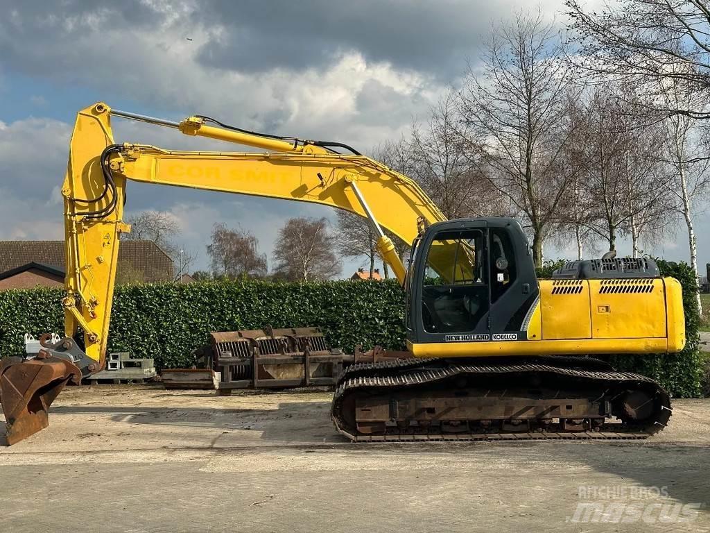 New Holland E215 حفارات زحافة