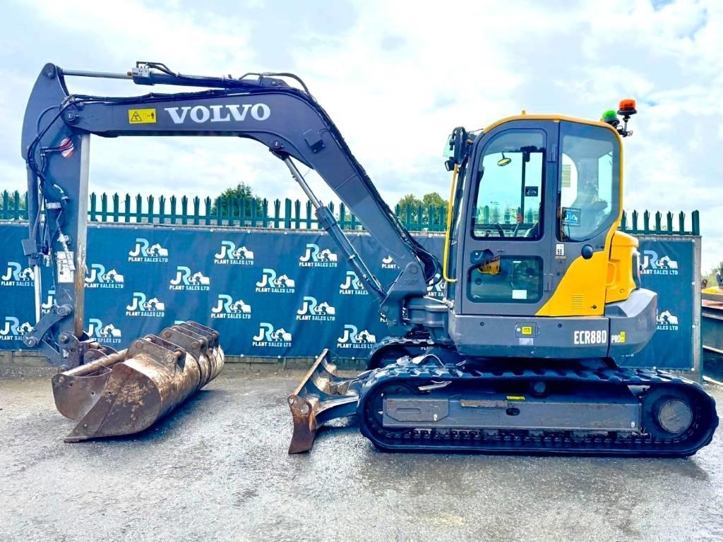Volvo ECR 88 D PRO حفارات وسط 7 طن - 12 طن