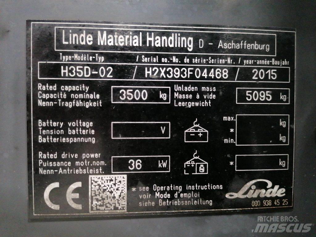 Linde H35D-02 شاحنات الديزل