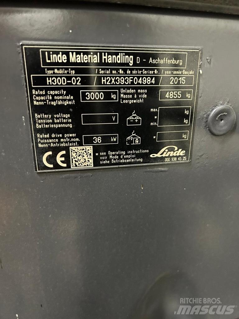Linde H30D-02 EVO شاحنات الديزل