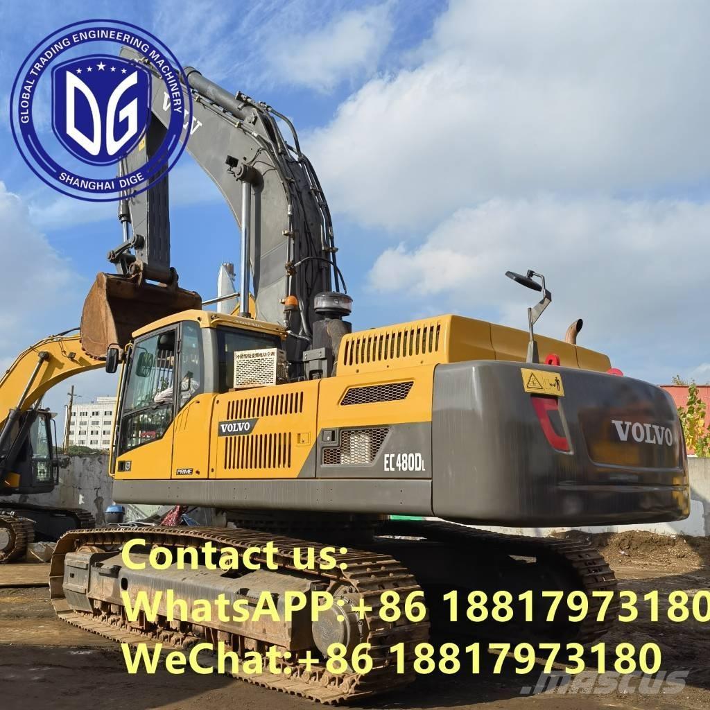 Volvo EC 480 D L حفارات زحافة