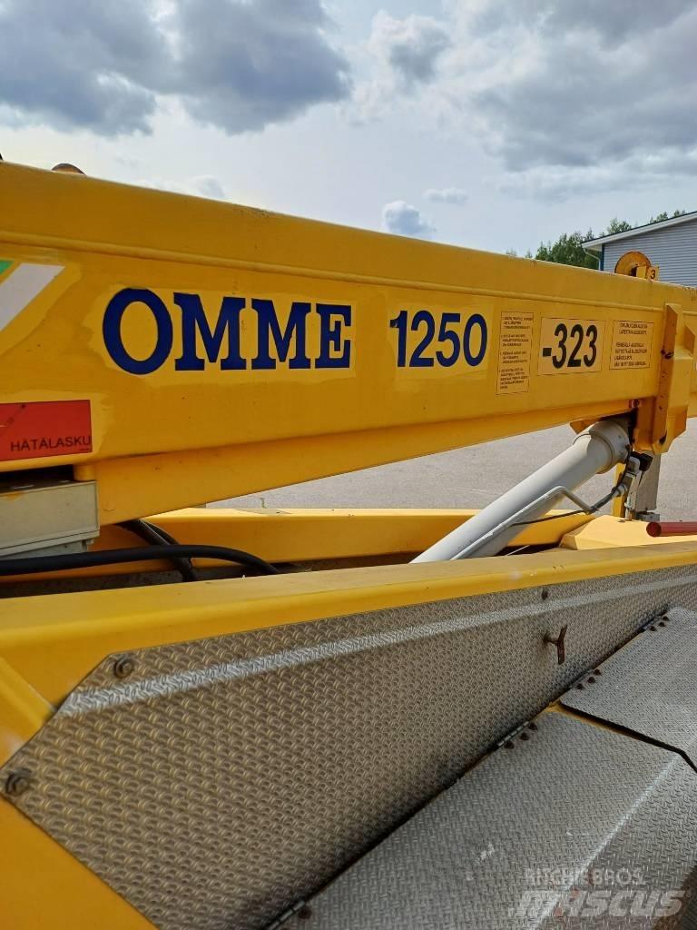 Omme 1250 المنصات الهوائية المثبتة على مقطورة