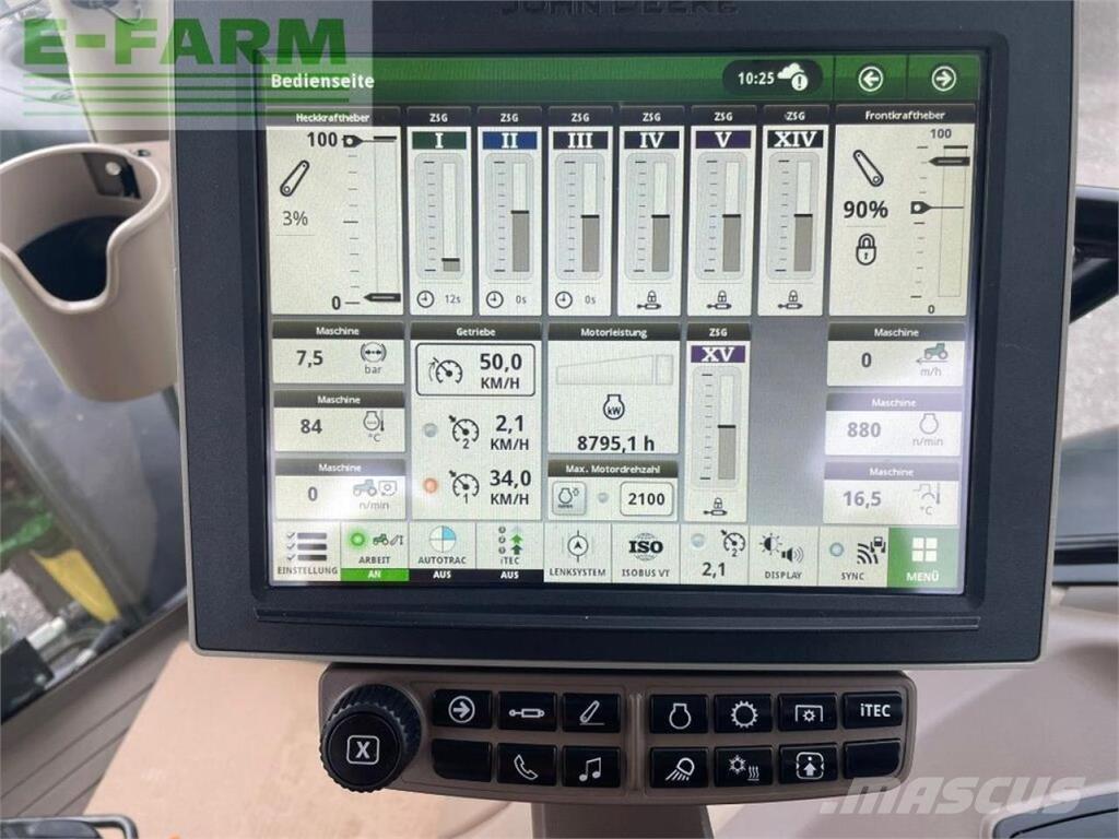 John Deere 6250r الجرارات