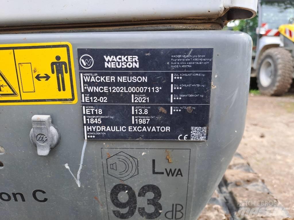 Wacker Neuson ET18 حفارات زحافة