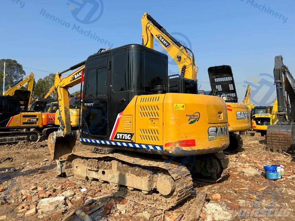 Sany SY 75 C حفارات صغيرة أقل من 7 طن (حفارات صغيرة)