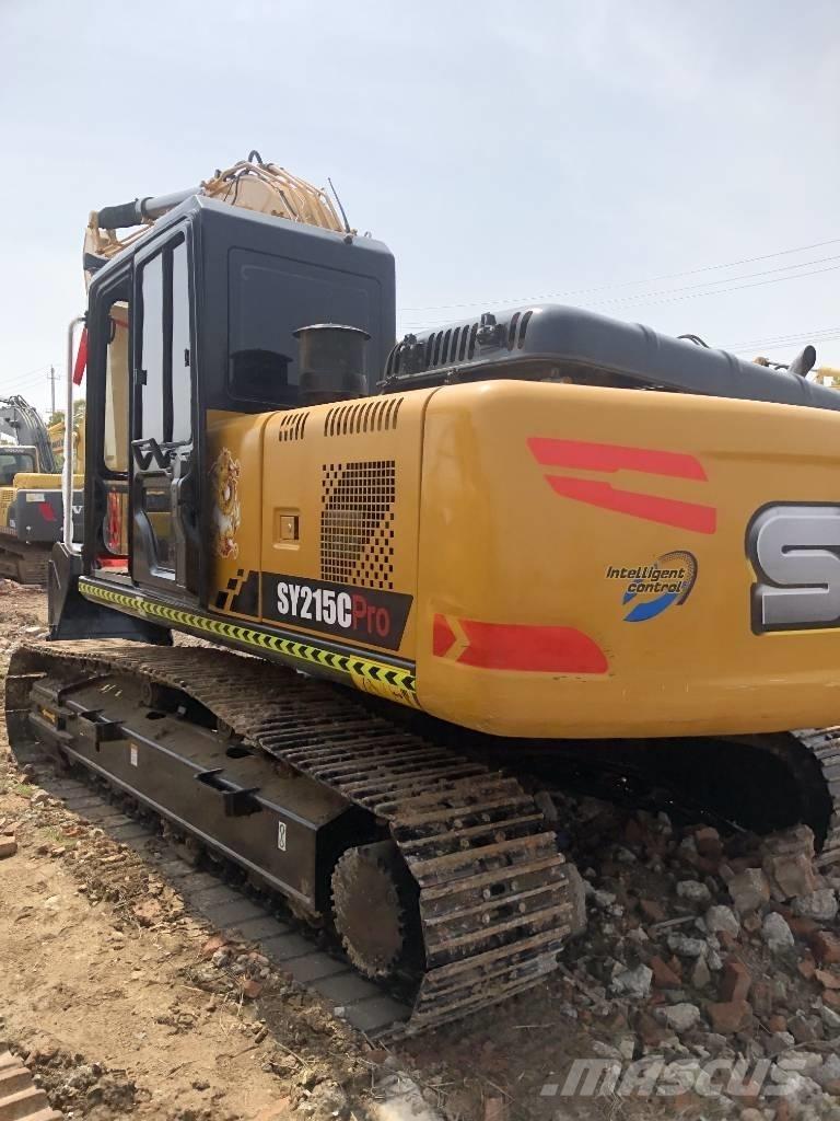 Sany SY 215 C-pro حفارات زحافة