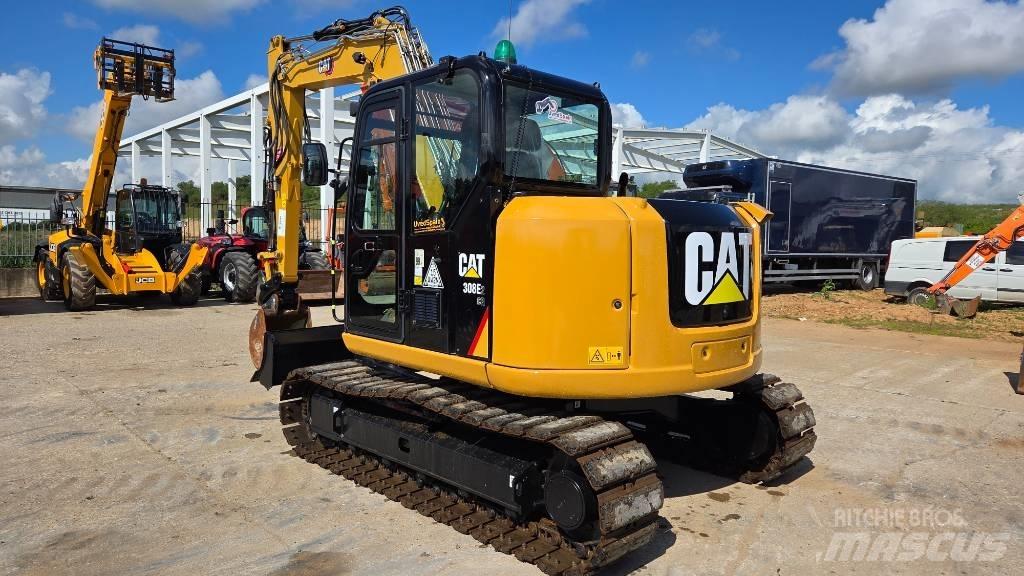 CAT 308 E 2 CR حفارات وسط 7 طن - 12 طن