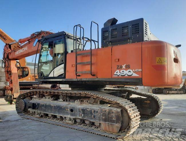 Hitachi ZX 490 حفارات زحافة