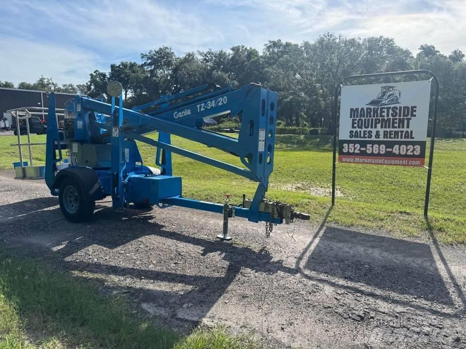 Genie TZ 34/20 المنصات الهوائية المثبتة على مقطورة