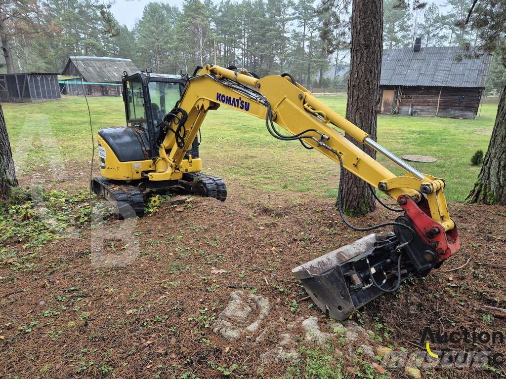 Komatsu PC55MR-5E0 حفارات صغيرة أقل من 7 طن (حفارات صغيرة)