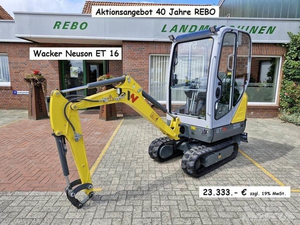 Wacker ET 16 حفارات صغيرة أقل من 7 طن (حفارات صغيرة)