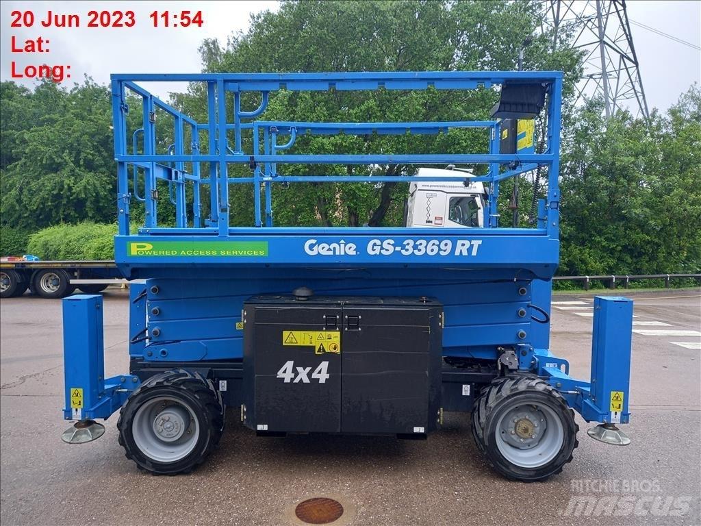 Genie GS 3369 رافعات مقصية الشكل