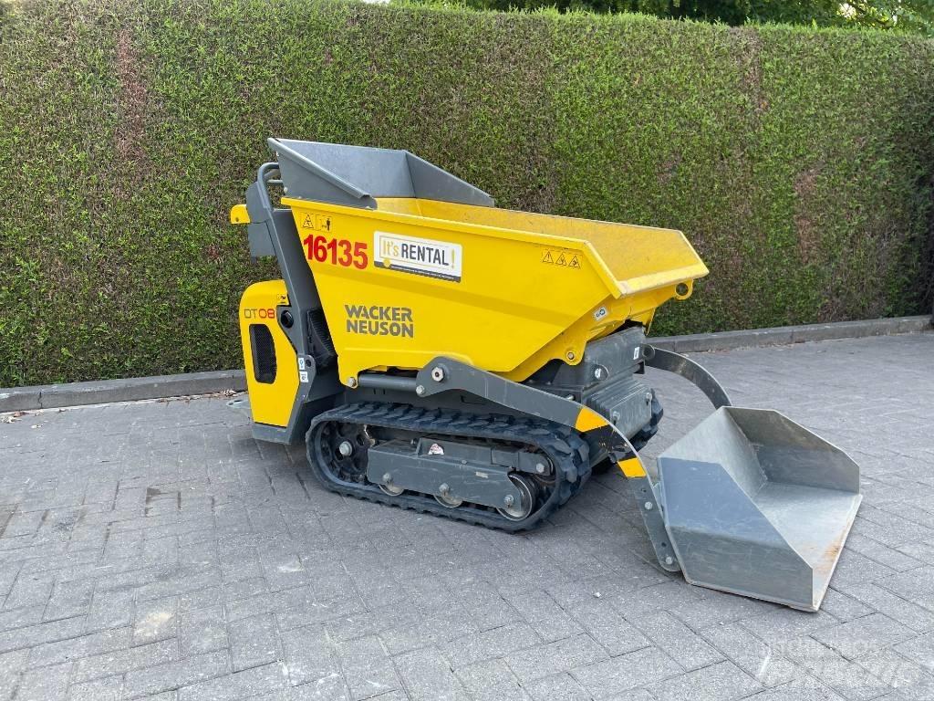 Wacker Neuson DT 08 عربات نقل قلابة مجنزرة