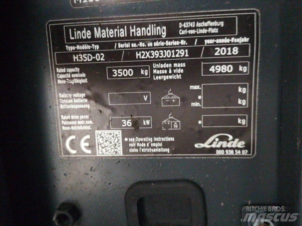 Linde H35D-02 شاحنات الديزل