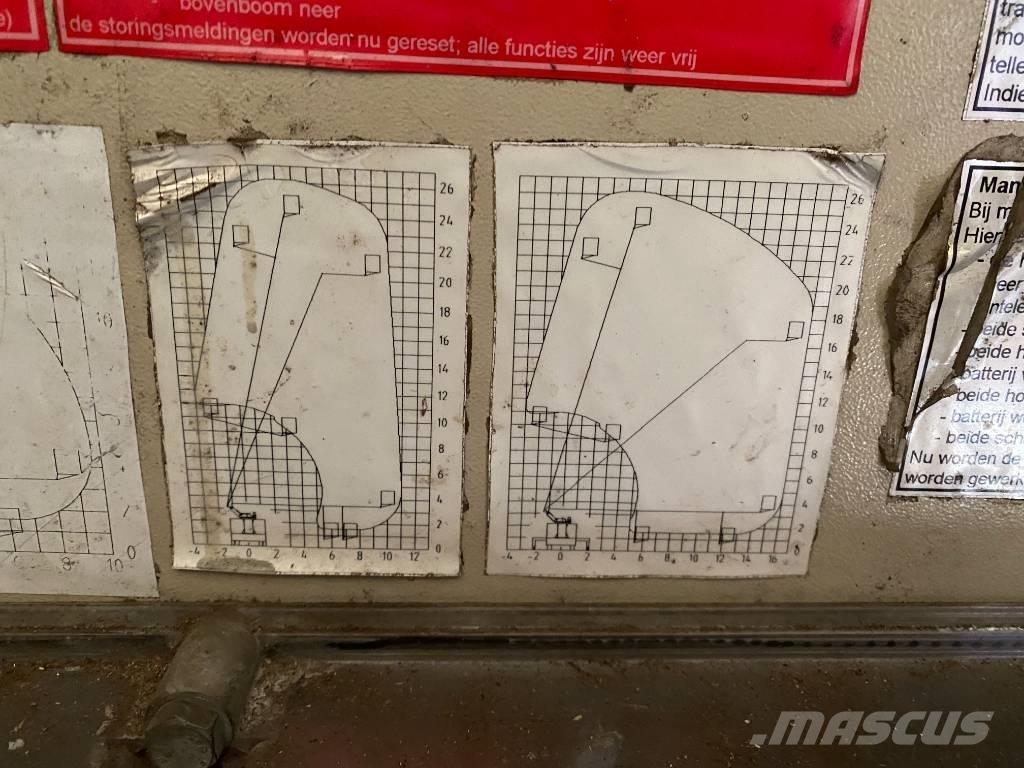 DAF AE55CE المنصات الهوائية المثبتة على مقطورة