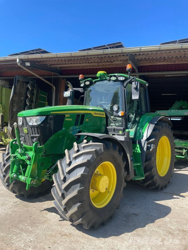 John Deere 6M155 الجرارات