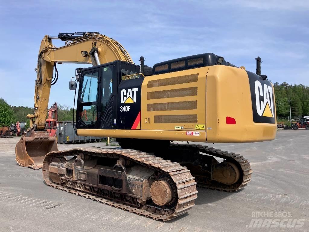 CAT 340F حفارات زحافة
