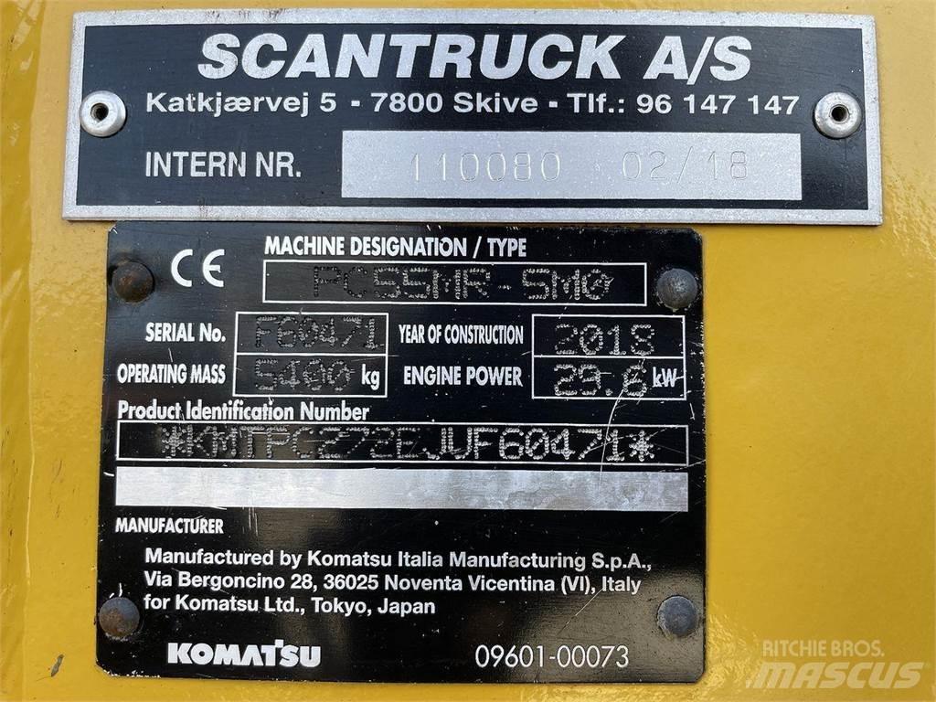 Komatsu PC55MR-5 حفارات بعجل