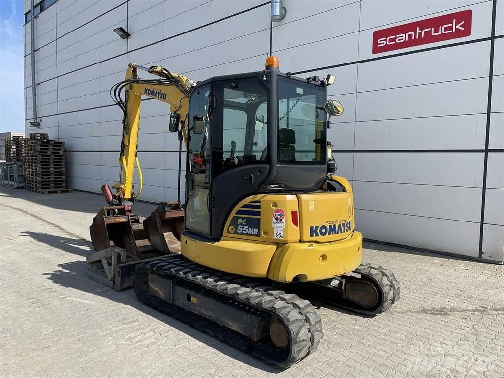 Komatsu PC55MR-5 حفارات بعجل