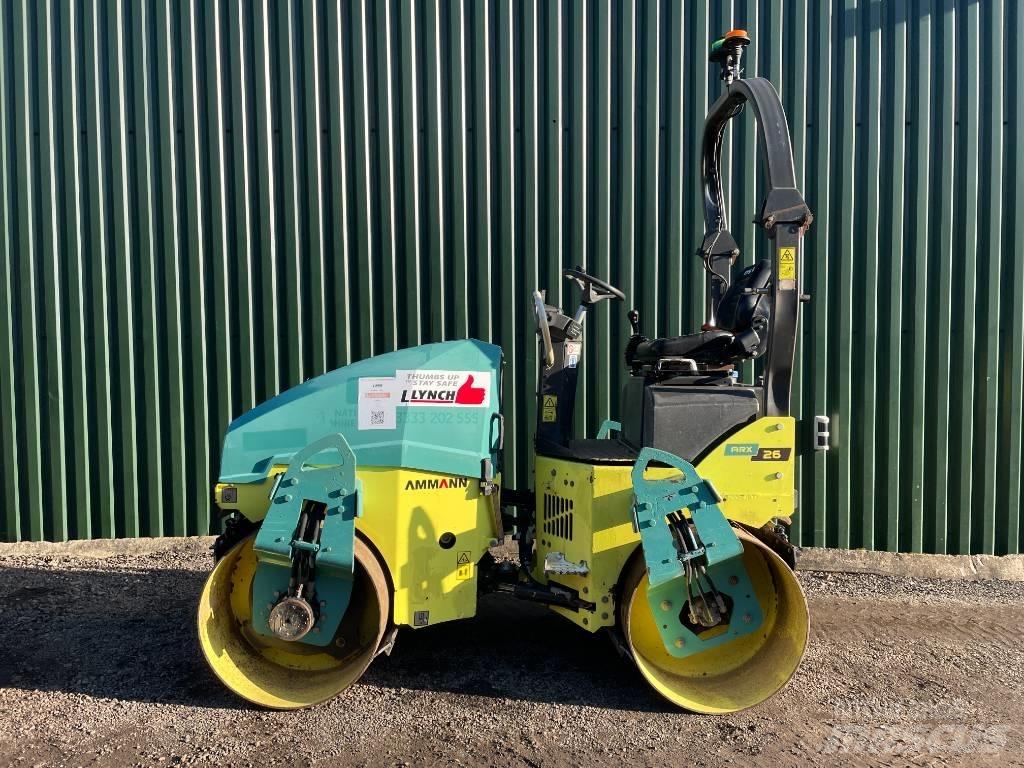 Ammann ARX 26 مداحل ثنائية الاسطوانة