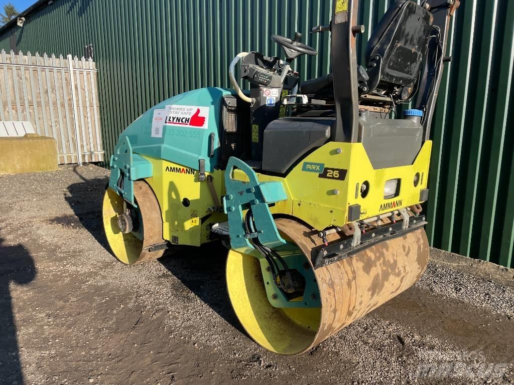 Ammann ARX 26 مداحل ثنائية الاسطوانة