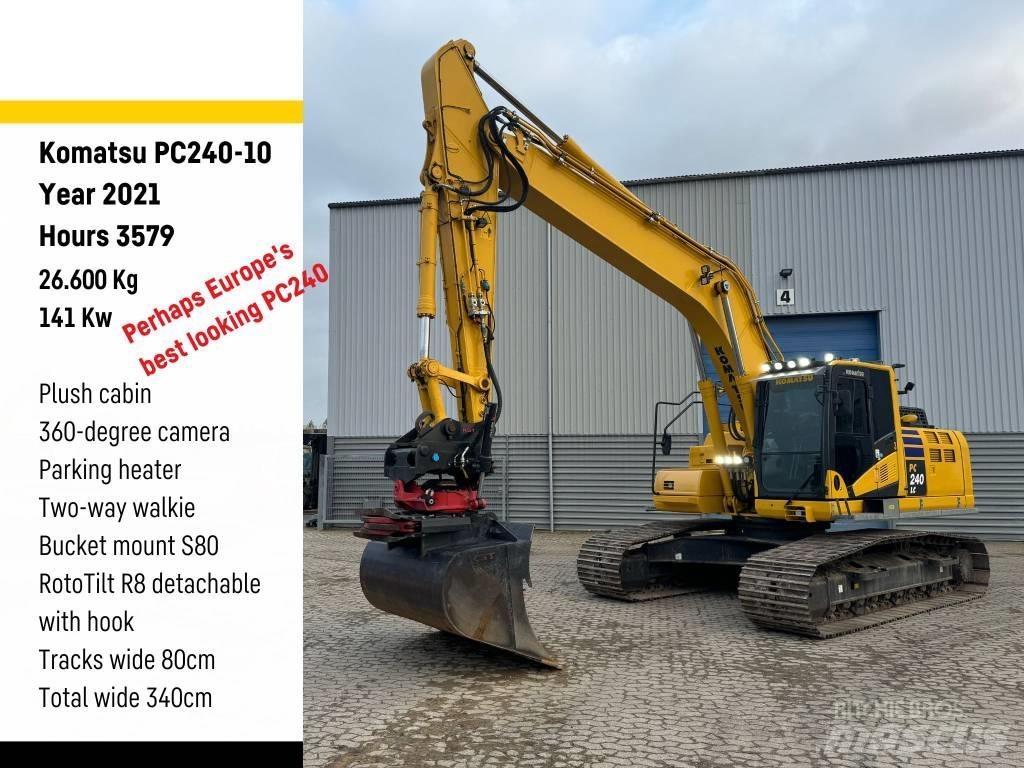 Komatsu PC 240 LC-10 حفارات زحافة
