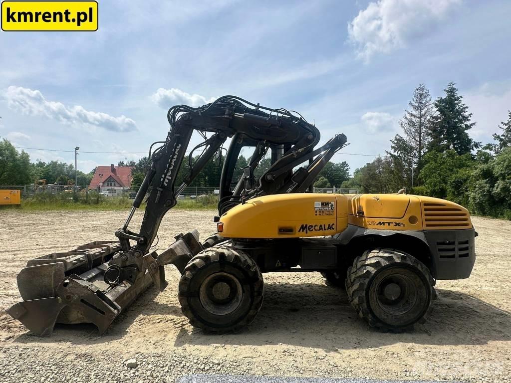 Mecalac 12 MTX لوادر ذات جرافات عكسية