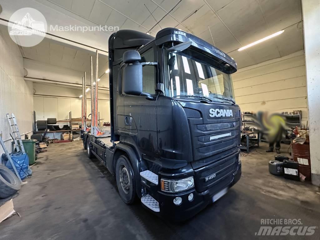 Scania R 490 LB شاحنات أشجار