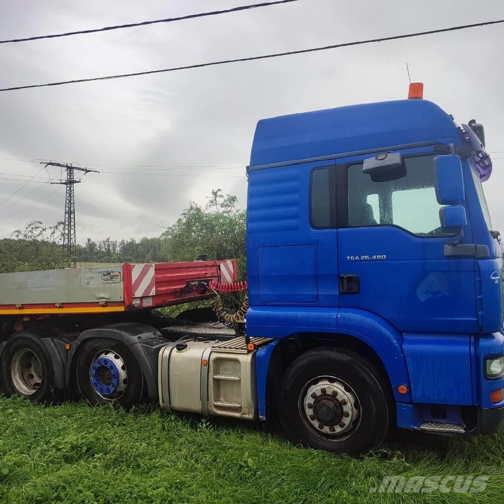 MAN TGA 26.480 وحدات الجر