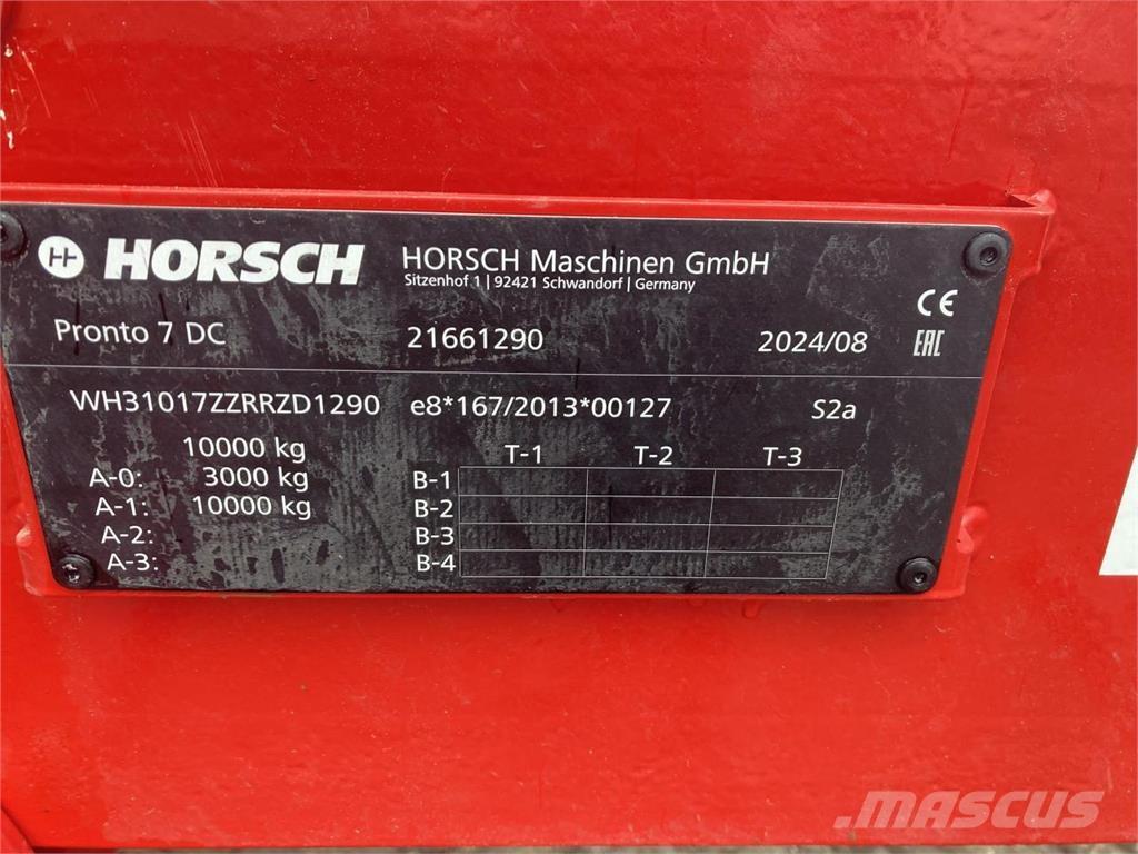 Horsch Pronto 7DC مثاقيب