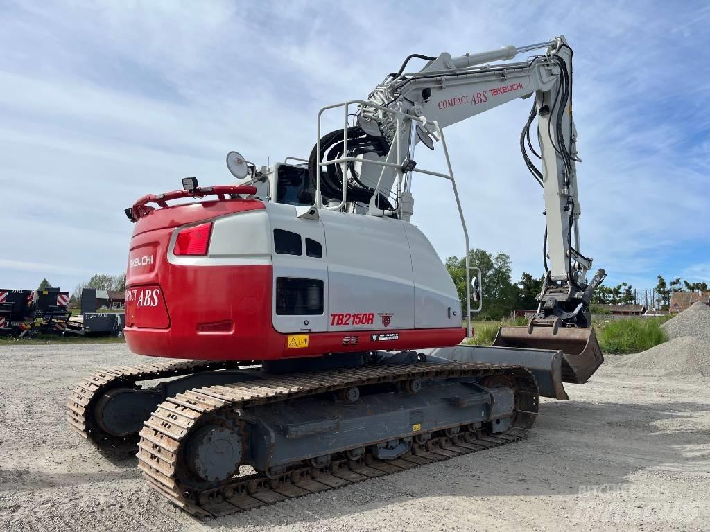 Takeuchi TB 2150 R حفارات زحافة