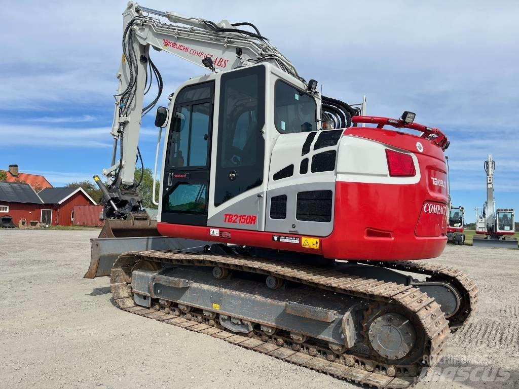 Takeuchi TB 2150 R حفارات زحافة