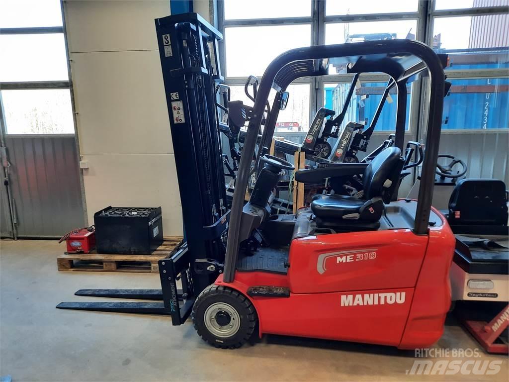 Manitou ME 318 S3 شاحنات ذات رافعات شوكية تعمل بالكهرباء