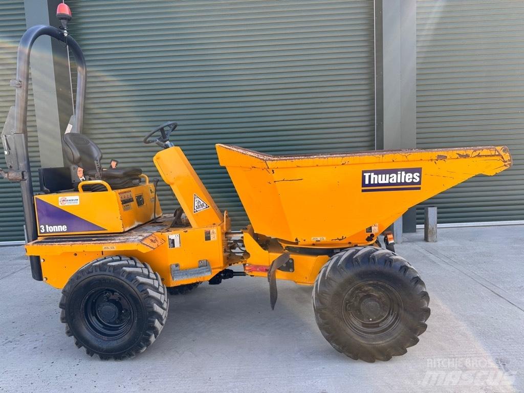 Thwaites 3 tonne عربات نقل قلابة للمواقع