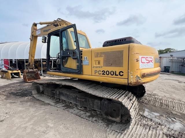 Komatsu PC 200 LC-6L حفارات زحافة
