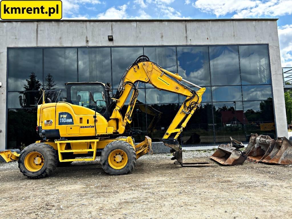 Komatsu PW 118 MR-8 حفارات بعجل