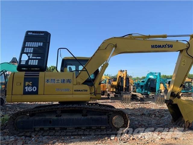 Komatsu PC 160 حفارات زحافة