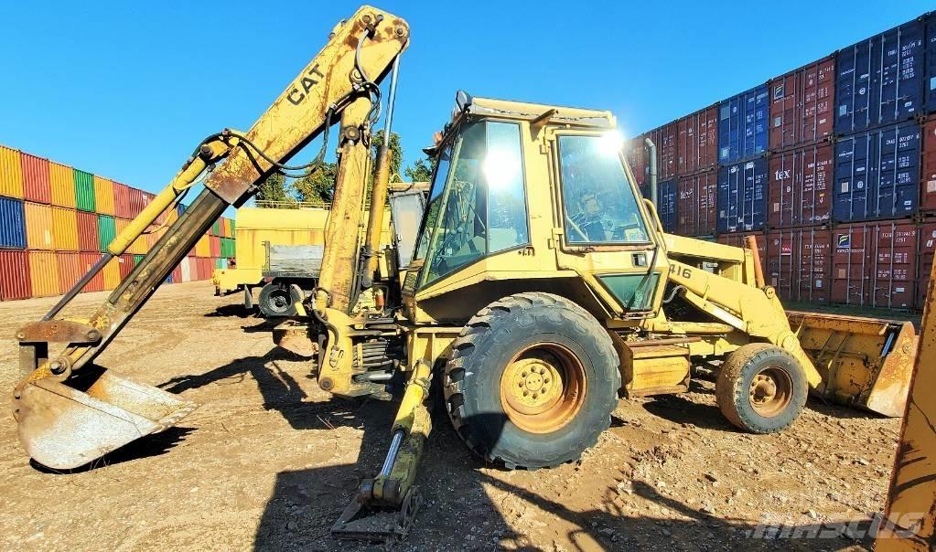 CAT 416 لوادر ذات جرافات عكسية