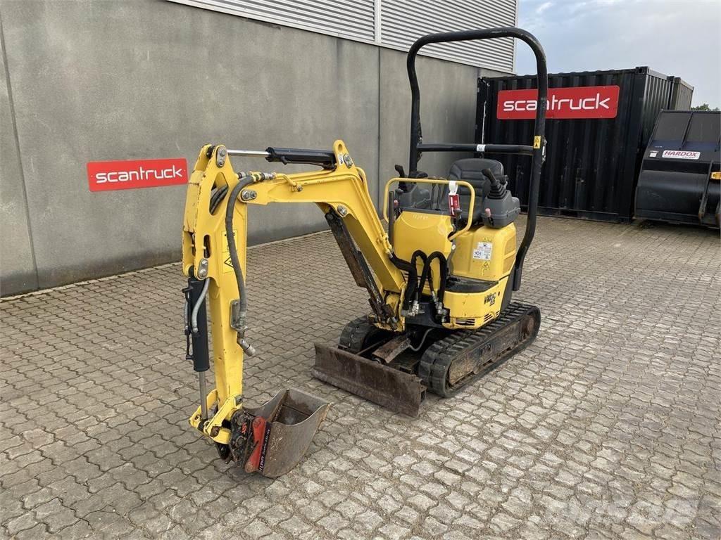 Yanmar VIO12 حفارات بعجل